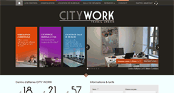 Desktop Screenshot of centre-affaires-lyon.com